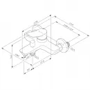 Смеситель для ванны Am.Pm X-Joy F85A10000