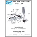 Смеситель для ванны Remer Atmos A02