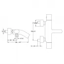 Термостат для ванны Jacob Delafon Talan E10089RU-CP + E32910-CP
