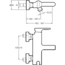 Смеситель для ванны Jacob Delafon Singulier E10867-CP + E32910-CP