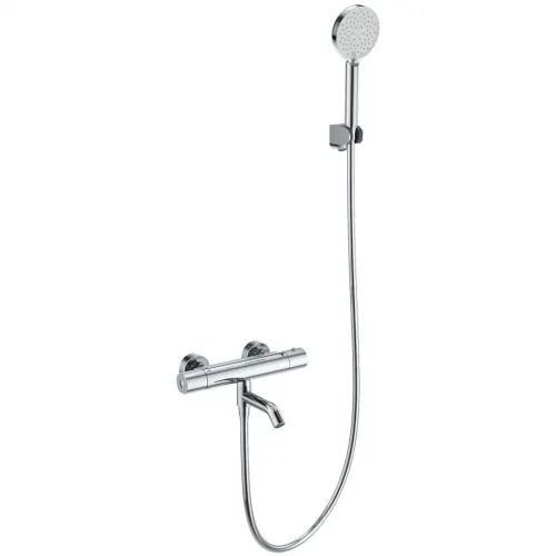 Термостат для ванны Wonzon & Woghand WW-B3029-A1-CR с душевым гарнитуром, хром