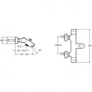 Термостат для ванны Jacob Delafon Brive E24335-CP + E32910-CP
