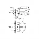 Смеситель для ванны Grohe Lineare 33849AL1