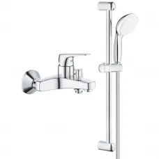 Смеситель для ванны Grohe BauFlow 23601000 + 27924001
