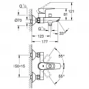 Смеситель для ванны Grohe BauLoop 23603001 хром