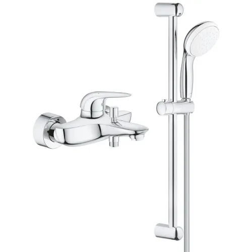 Смеситель для ванны Grohe Eurostyle 23726003 + 27924001