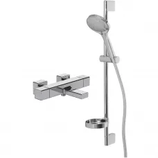 Термостат для ванны Jacob Delafon Strayt E9127-CP + E32910-CP