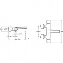 Термостат для ванны Jacob Delafon Avid E97386-CP + E32910-CP
