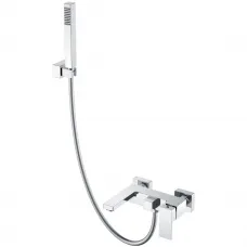 Смеситель для ванны Boheme Qubic 473-CR