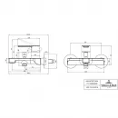Смеситель для ванны Villeroy & Boch Architectura TVT10300200061