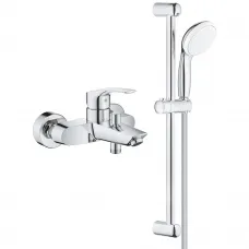 Смеситель для ванны Grohe Eurosmart 33300003 + 27924001