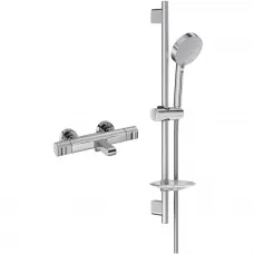 Термостат для ванны Jacob Delafon Singulier E10870-CP + E99898RU-CP