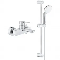 Смеситель для ванны Grohe Lineare 33849001 + 27924001