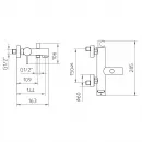 Смеситель для ванны Bossini Oki Z005101.030