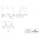 Смеситель для ванны Villeroy & Boch Liberty TVT10700100061