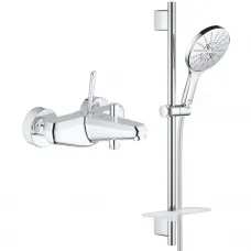 Смеситель для ванны Grohe Eurodisk Joy 23431000 + 26591000