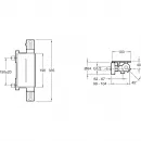 Термостат для ванны Jacob Delafon Metro E21768-CP + E99898RU-CP