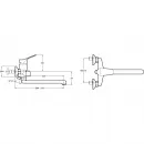 Смеситель для ванны Jacob Delafon Brive E78117-CP