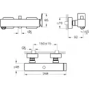 Смеситель для ванны VitrA Brava A42613EXP