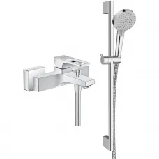 Смеситель для ванны Hansgrohe Metropol 74540000 + 26275000