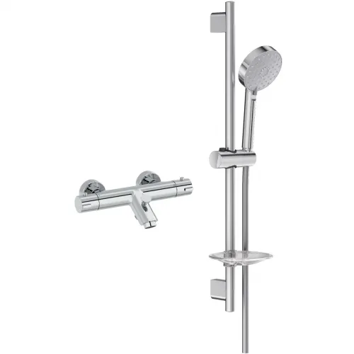Термостат для ванны Jacob Delafon Brive E24335-CP + E99898RU-CP