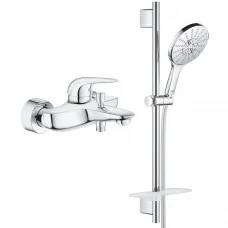 Смеситель для ванны Grohe Eurostyle 23726003 + 26591000