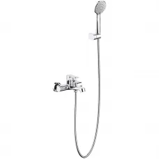 Смеситель для ванны Aquatek Оберон AQ1249CR с душевым гарнитуром, хром