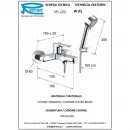 Смеситель для ванны Remer Winner W02