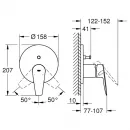 Смеситель для ванны Grohe BauEdge New 24162001