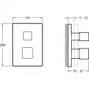 Термостат для ванны Jacob Delafon Modulo E98733-CP