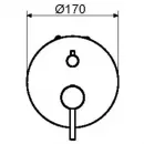 Смеситель для ванны Plumberia Selection IXO XO1901OR встраиваемый, золотой