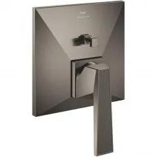 Смеситель для ванны Grohe Allure Brilliant 24425AL0 встраиваемый, темный графит матовый