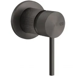 Смеситель для душа Gessi Gessi316 54419#707 встраиваемый, черный хром матовый