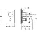 Смеситель для ванны Jacob Delafon Symbol E98724-CP