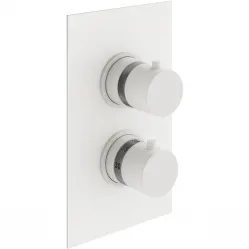 Термостат для ванны Plumberia Selection IXO XOT5030BO встраиваемый, белый матовый