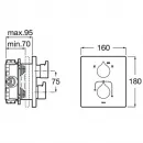 Термостат для ванны Roca Insignia 5A0C3ACN0