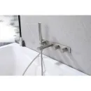 Смеситель для ванны Abber Rund AF8730SP CoolStart, встраиваемый, с душевым гарнитуром, сатин