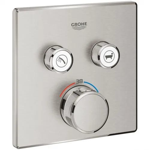 Термостат для встраиваемого монтажа на 2 выхода Grohe Grohtherm SmartControl 29124DC0