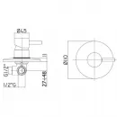 Смеситель для душа Paffoni Light LIG011BO