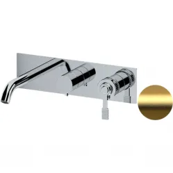 Смеситель для ванны Remer Atelier AL54D3BG встраиваемый, золотой матовый