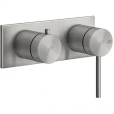Смеситель для ванны Gessi Gessi316 54079#239 встраиваемый, нержавеющая сталь