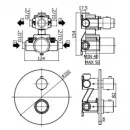 Термостат для ванны Paffoni Light LIQ018ST
