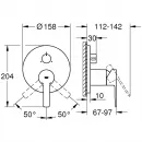 Смеситель для ванны Grohe Lineare 24095AL1