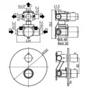 Термостат для ванны Paffoni Light LIQ019HGSP