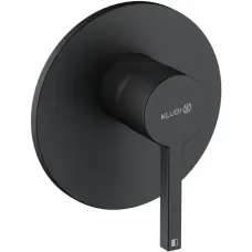 Смеситель для душа Kludi Nova Fonte Puristic 207553915 встраиваемый, черный матовый