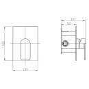 Смеситель для душа BelBagno Nova NOV-DASM-IN