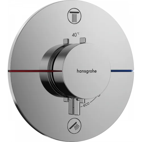 Термостат для ванны Hansgrohe ShowerSelect Comfort S 15554000 встраиваемый, хром