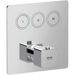 Термостат для ванны Remer Absolute AU99D3KB встраиваемый, хром