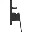 Смеситель для ванны Grohe Cubeo 1017782430 встраиваемый, черный матовый