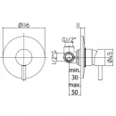 Смеситель для душа Paffoni Light LIG010ST